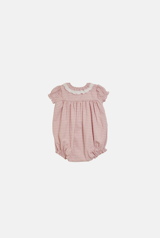 Arabelle Romper Betsy Boo Pink Liberty Kids Clothing Amaia London 
