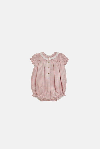 Arabelle Romper Betsy Boo Pink Liberty Kids Clothing Amaia London 
