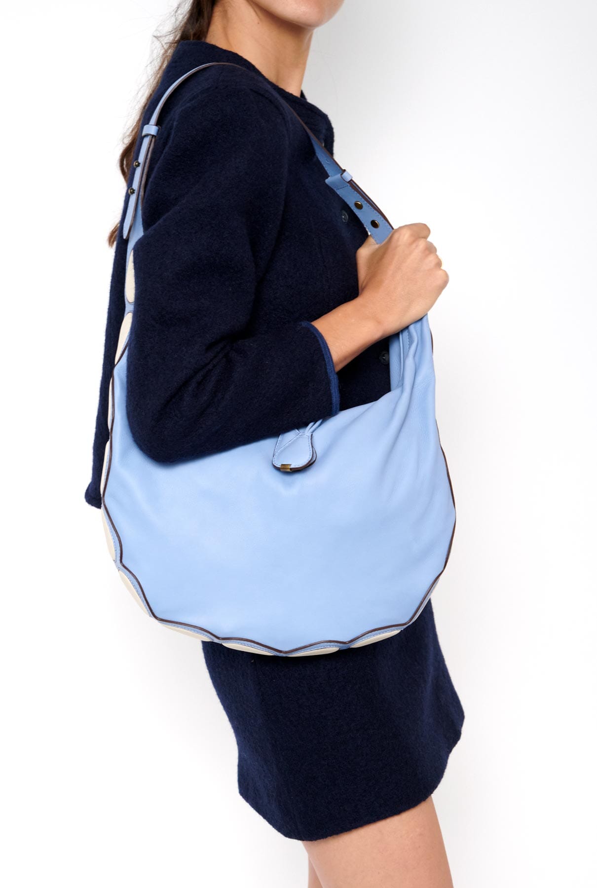 Arlequin Sky Blue Shoulder bags Tissa Fontaneda 