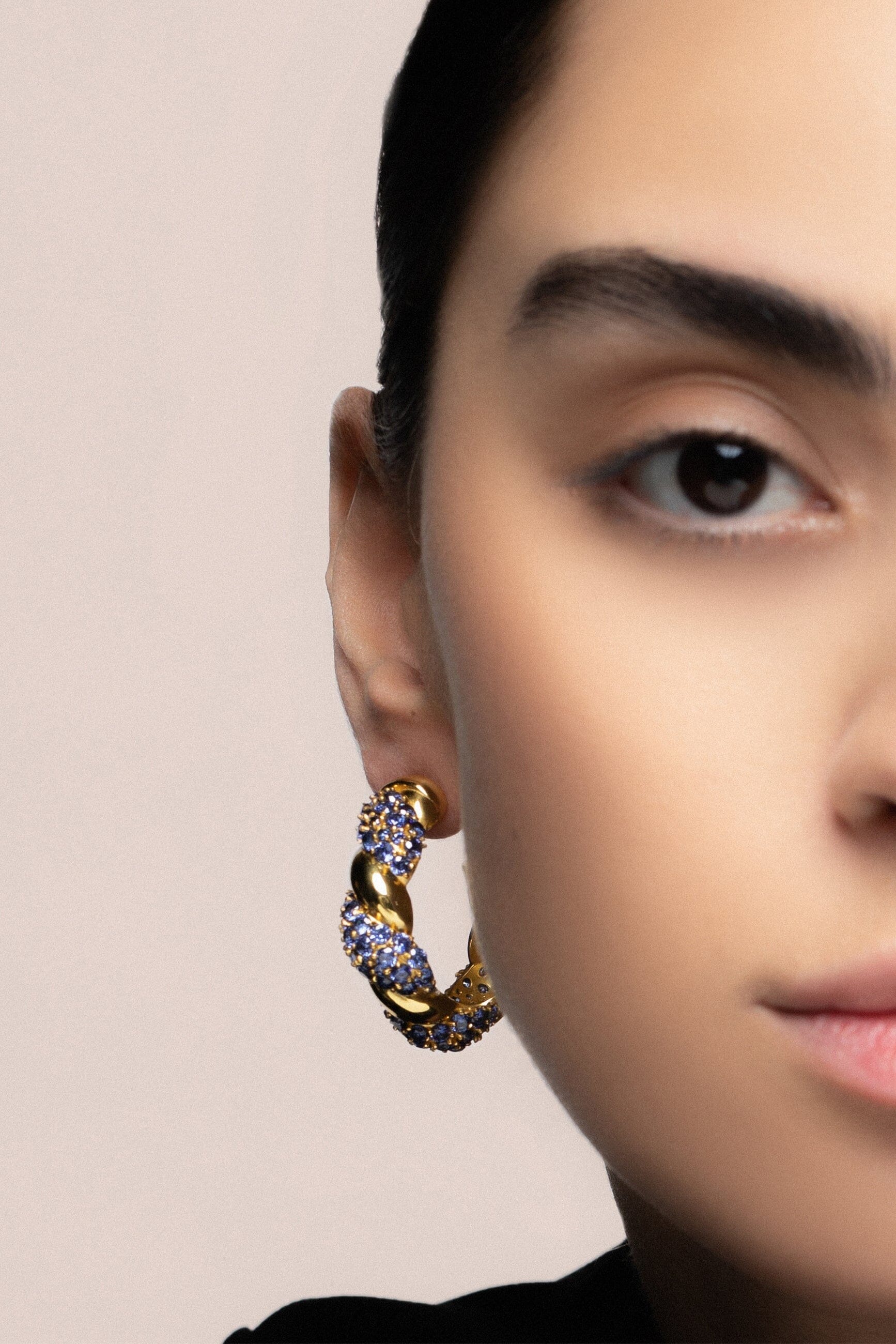 Aros Paramount Azul Earrings LAVANI 
