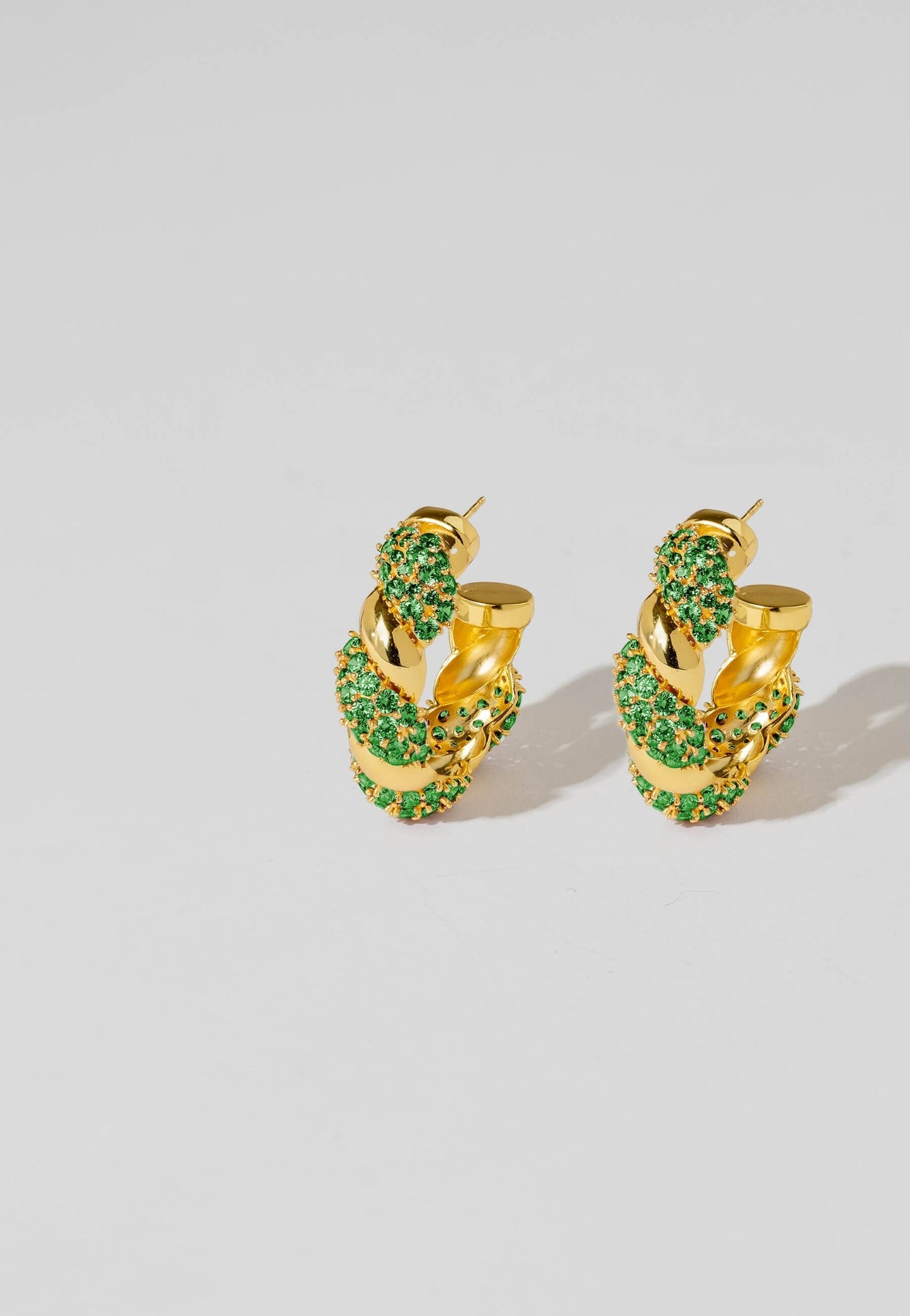Aros Paramount Verde Earrings LAVANI 