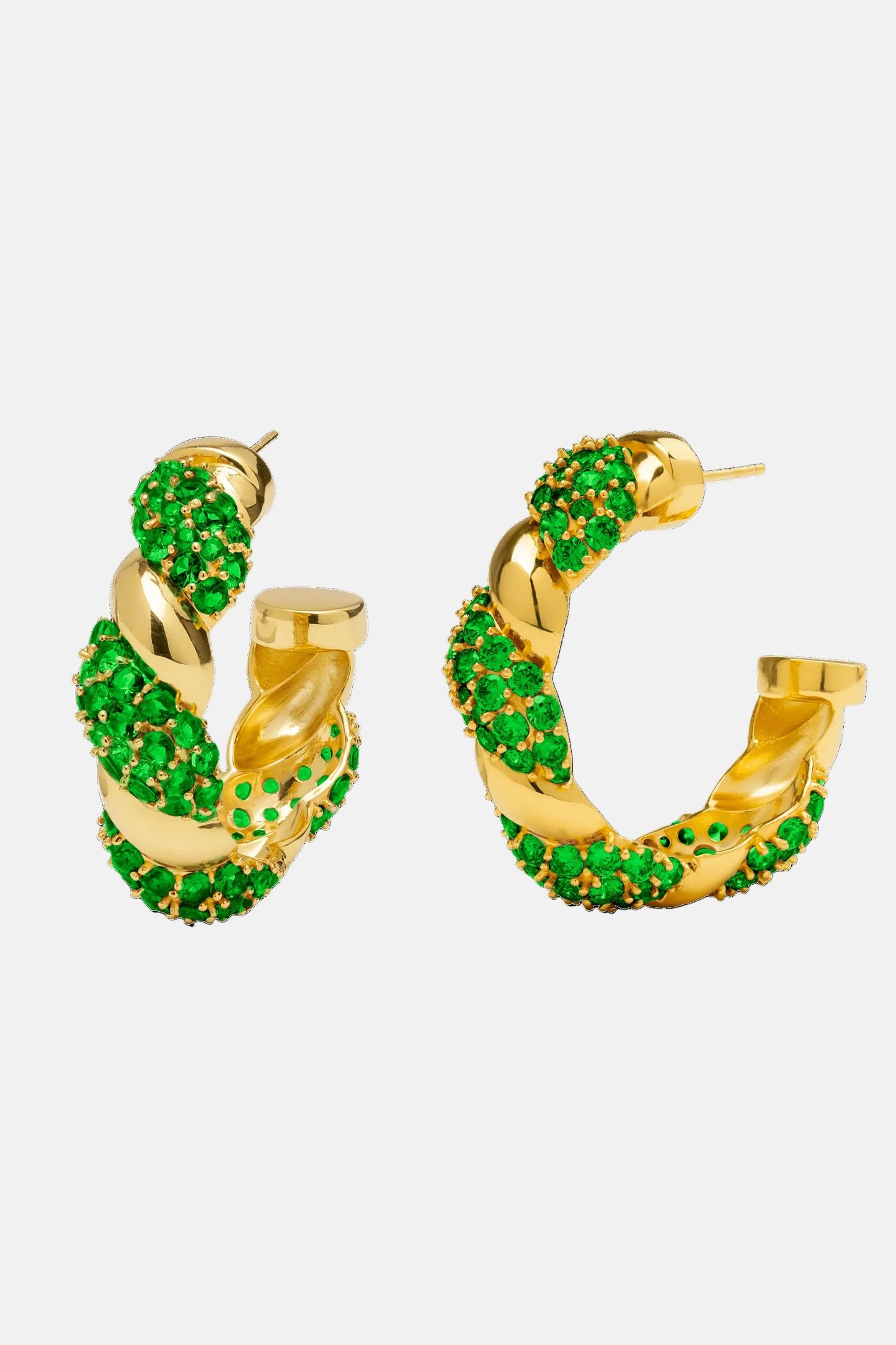 Aros Paramount Verde Earrings LAVANI 