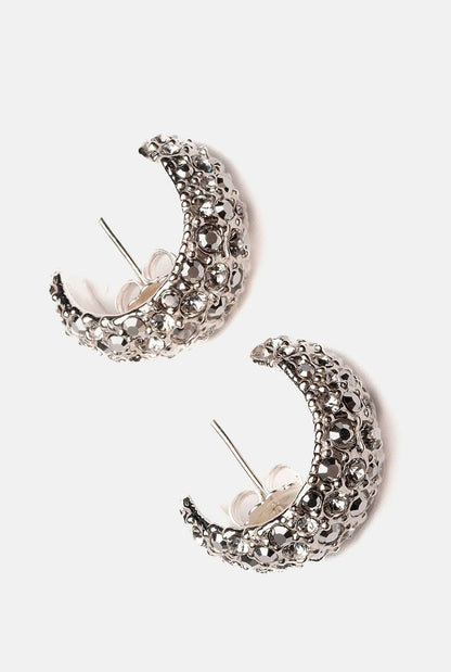 Aros Queen Plata Earrings M de Paulet 