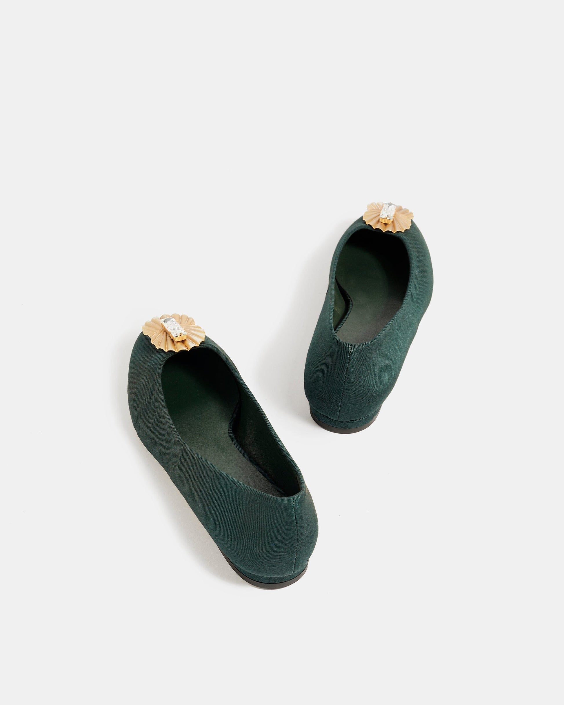 ART. DECÓ (verde) Flat shoes Di Bella Garcia 