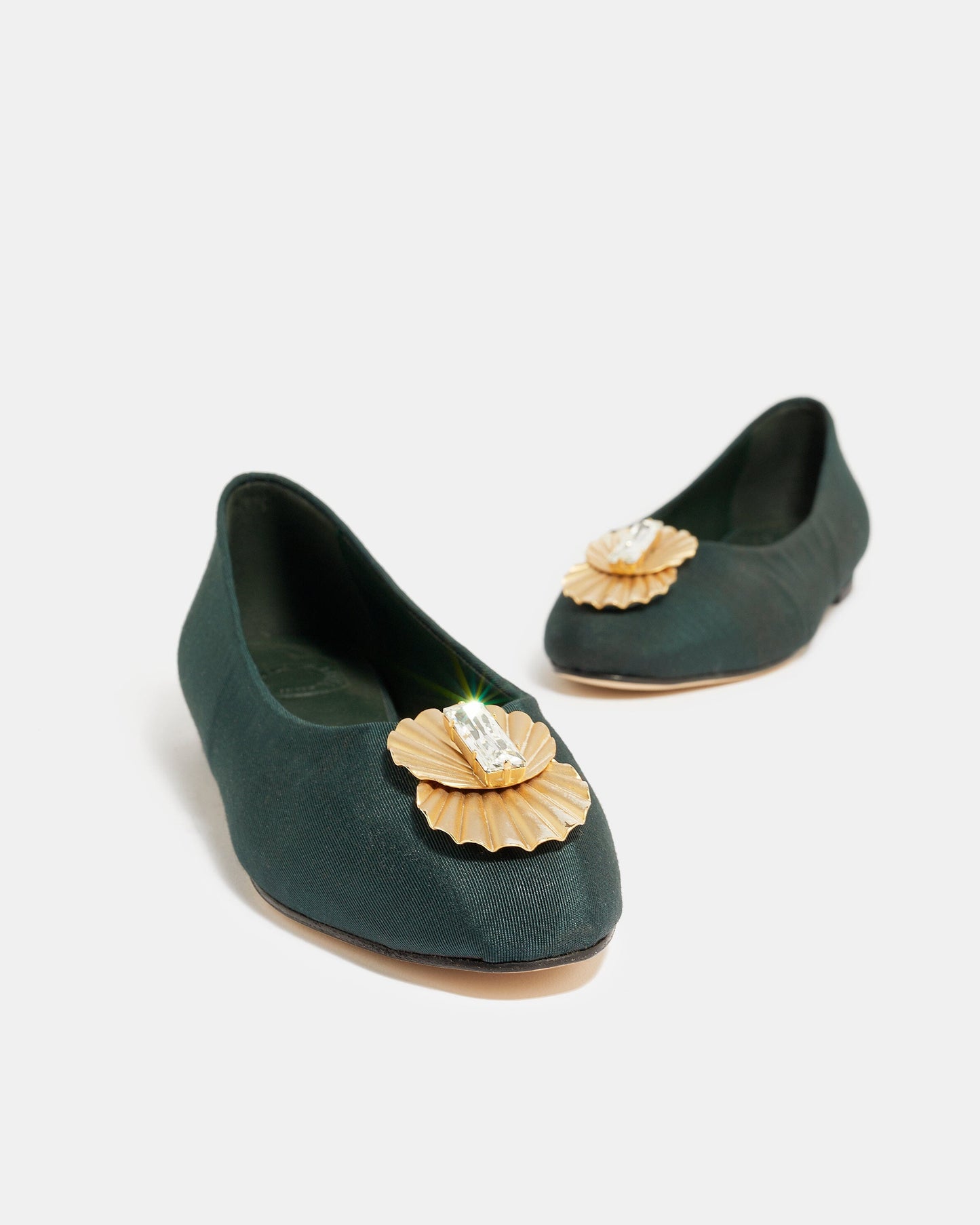 ART. DECÓ (verde) Flat shoes Di Bella Garcia 