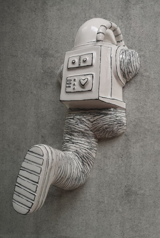 Astronauta interestelar - A-ha Sculptures Nohaymapas 