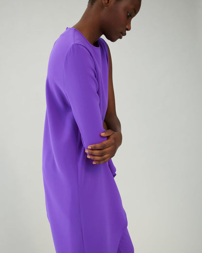 Asymmetrical crepe blouse Shirts and blouses Tot-Hom 