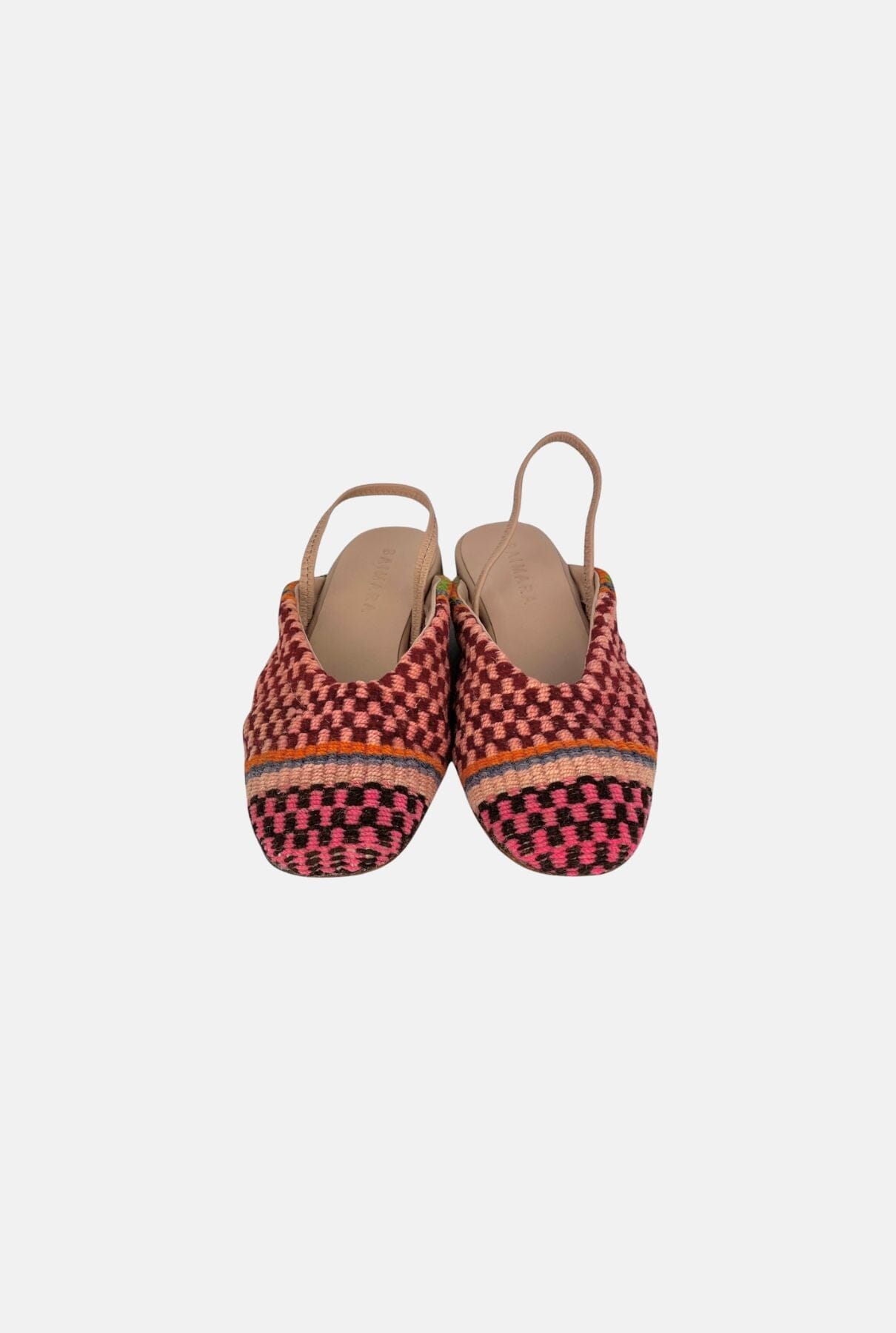 BAIMARA Mule Damero Rosa Flat shoes Baimara 