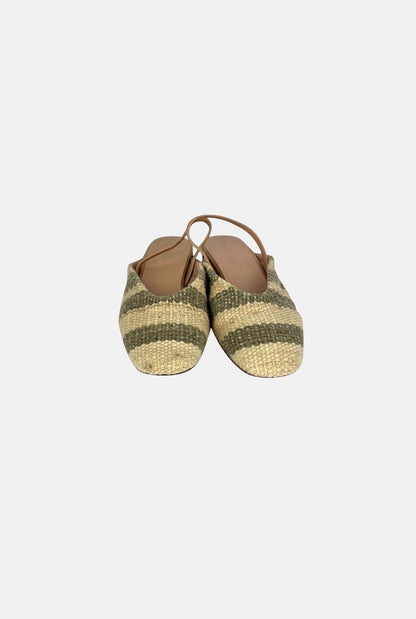 BAIMARA Mule Gris Flat shoes Baimara 
