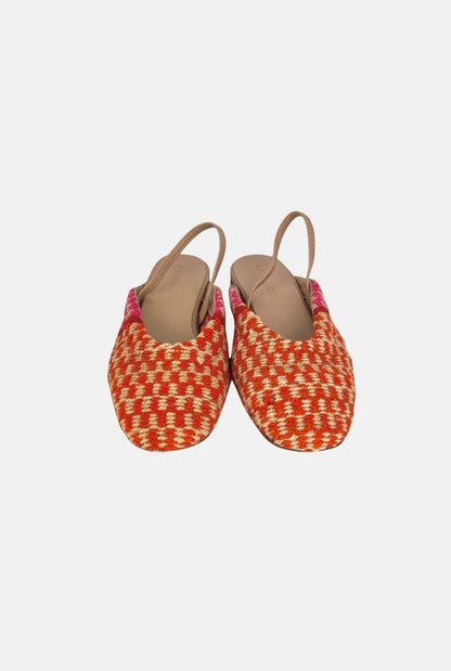 BAIMARA Mule Naranja Flat shoes Baimara 