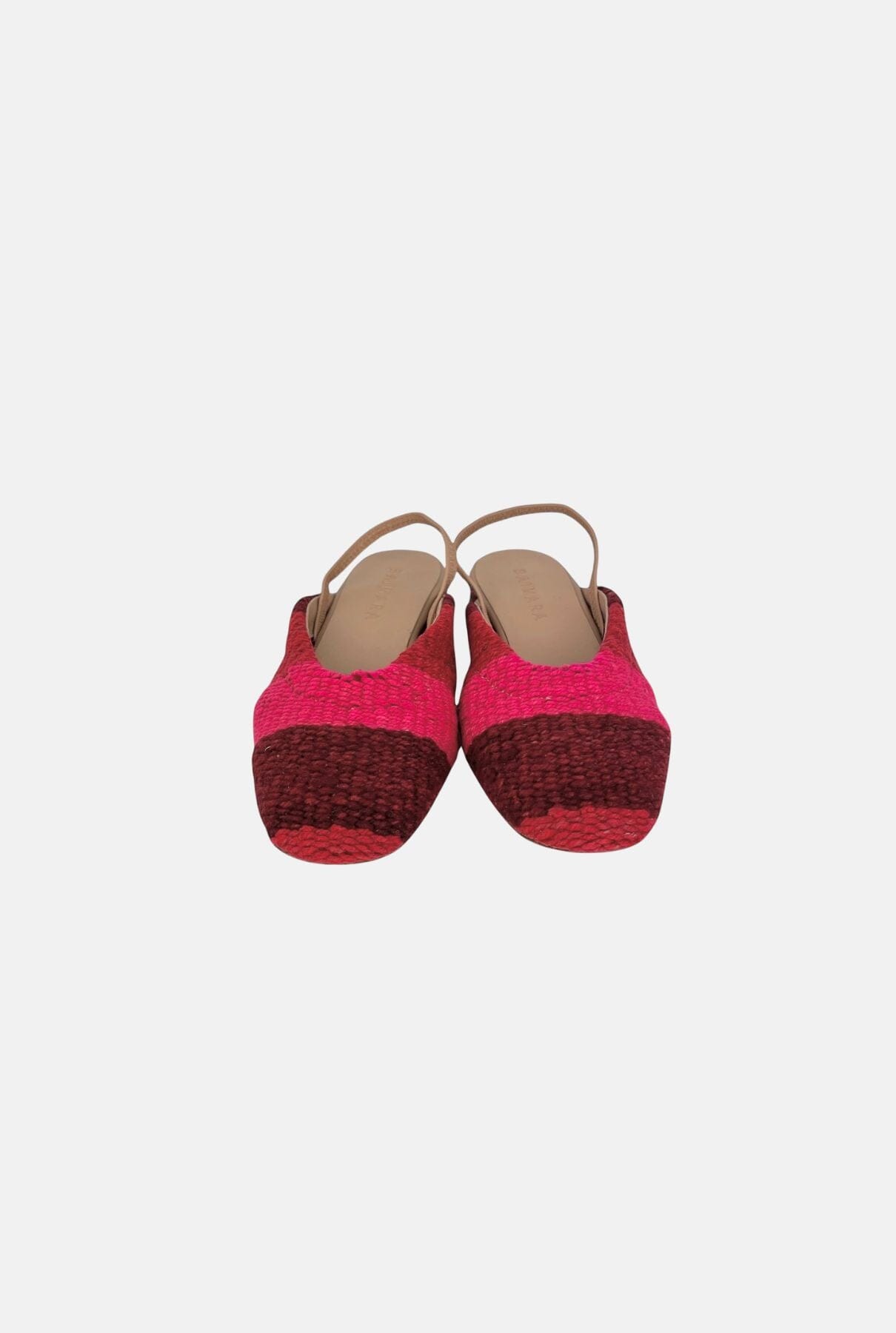 BAIMARA Mule Rosa rayas Flat shoes Baimara 