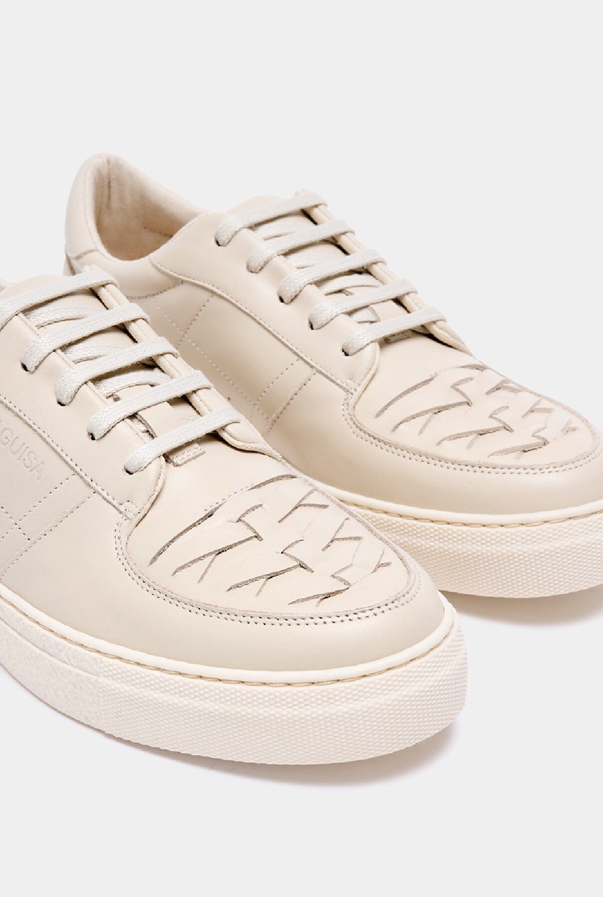 Bamba Ecru Beige Sneakers Naguisa 