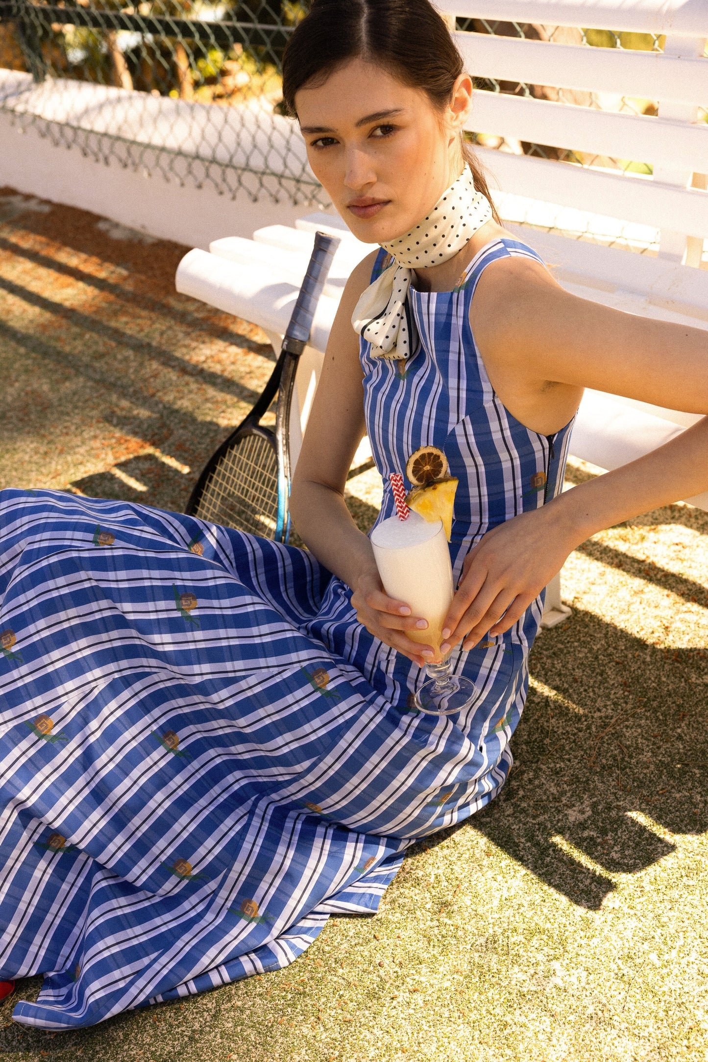 Bambalia Blue Dress Vestido Maràvic 