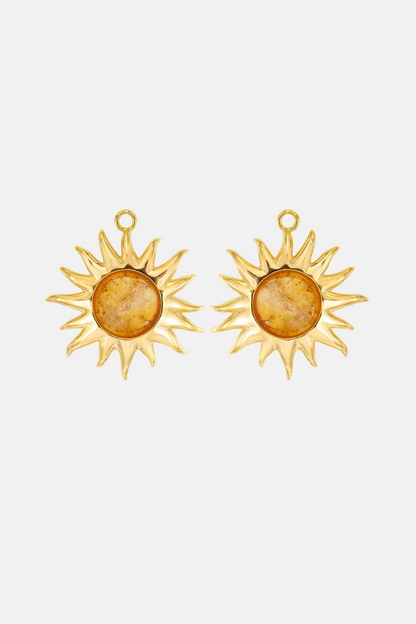 Colgantes Sol Fascinante Final Citrino