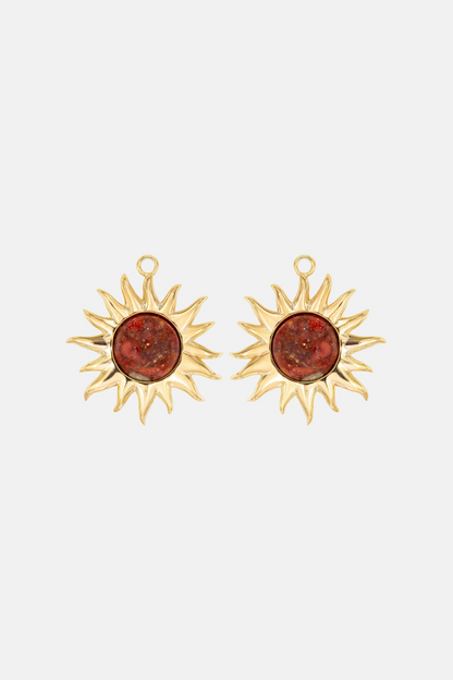 Colgantes Sol Fascinante Final Coral