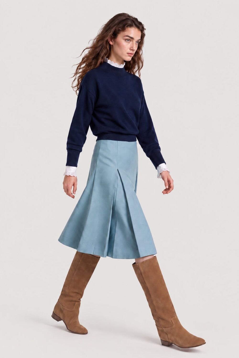 Basil navy sweater Sweaters Kolonaki 