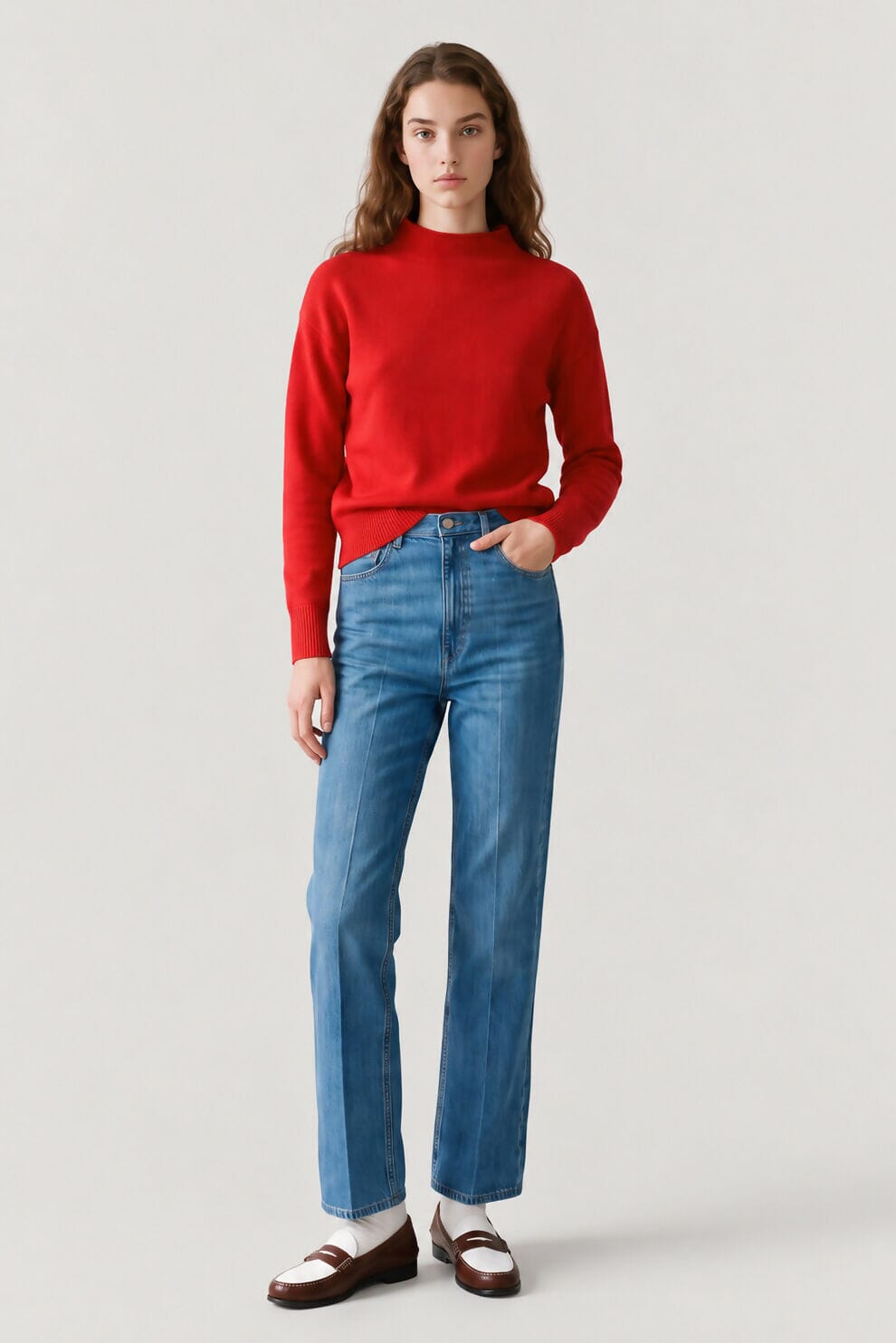 Basil red sweater Sweaters Kolonaki 