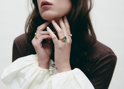 Bateg Ring Gold Rings Albert Coll 