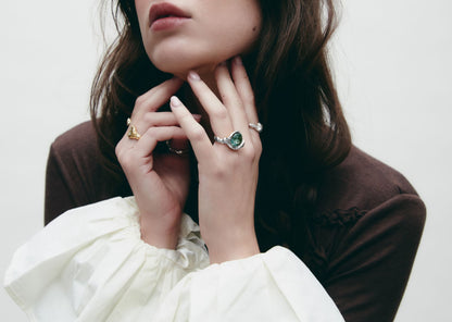 Bateg Ring Silver Rings Albert Coll 