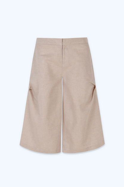 Bermuda "fragmento" en lino Shorts E.R.A.X. 