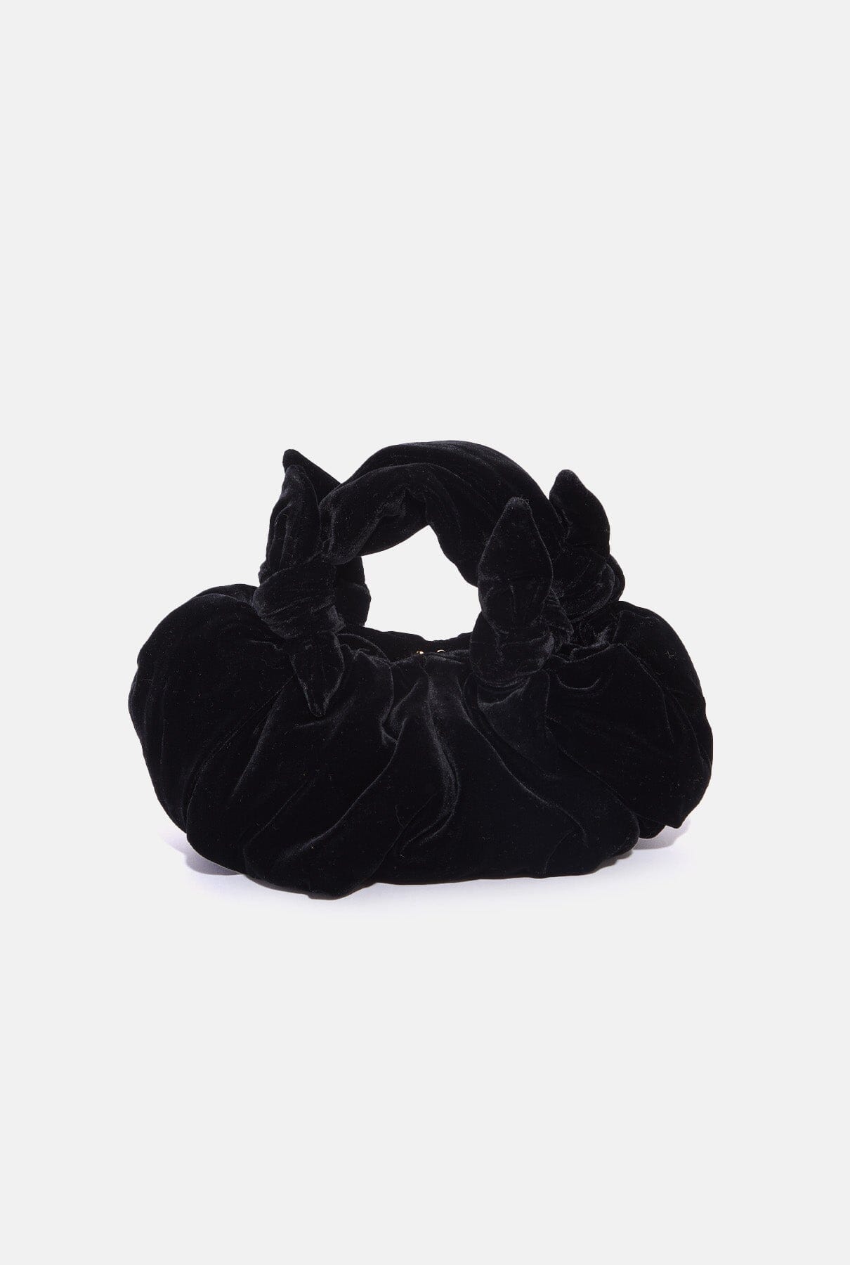 Bolso Bernatta de Terciopelo Negro