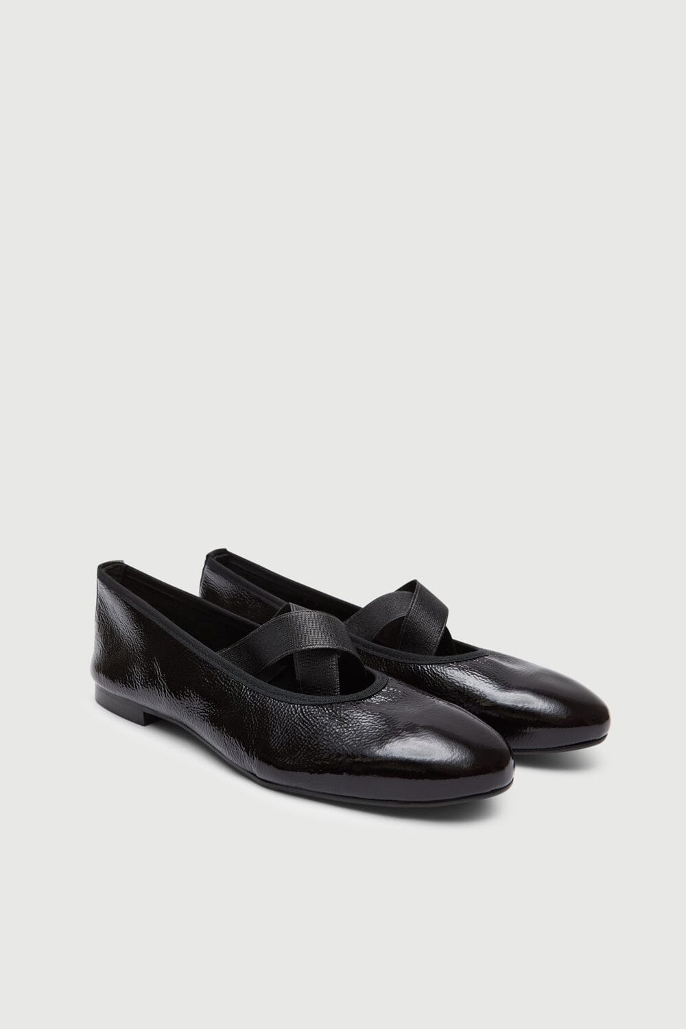 Bettina Ballet Flats in Black Patent Leather Bettina AUGUSTA 