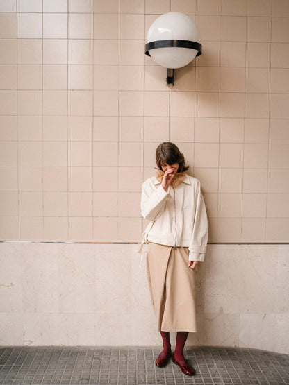 Bettina Ballet Flats in Burgundy Patent Leather Flat shoes AUGUSTA 