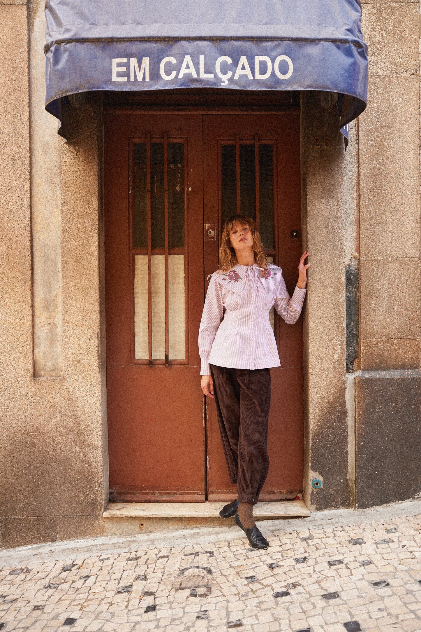 Bianca Red Shirt Shirts & Blouses Maràvic 