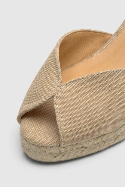 BIANCA/6/002 SANDALIAS CUÑA Castañer 