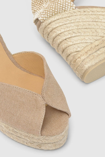 BIANCA/8ED/002 Wedges Castañer 