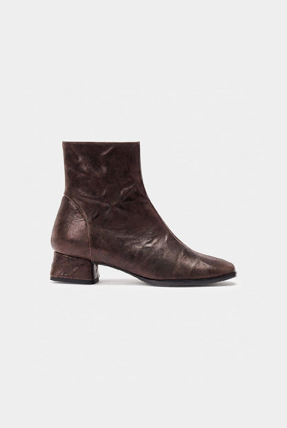 Bieldo Metallic Brown Boots Naguisa 