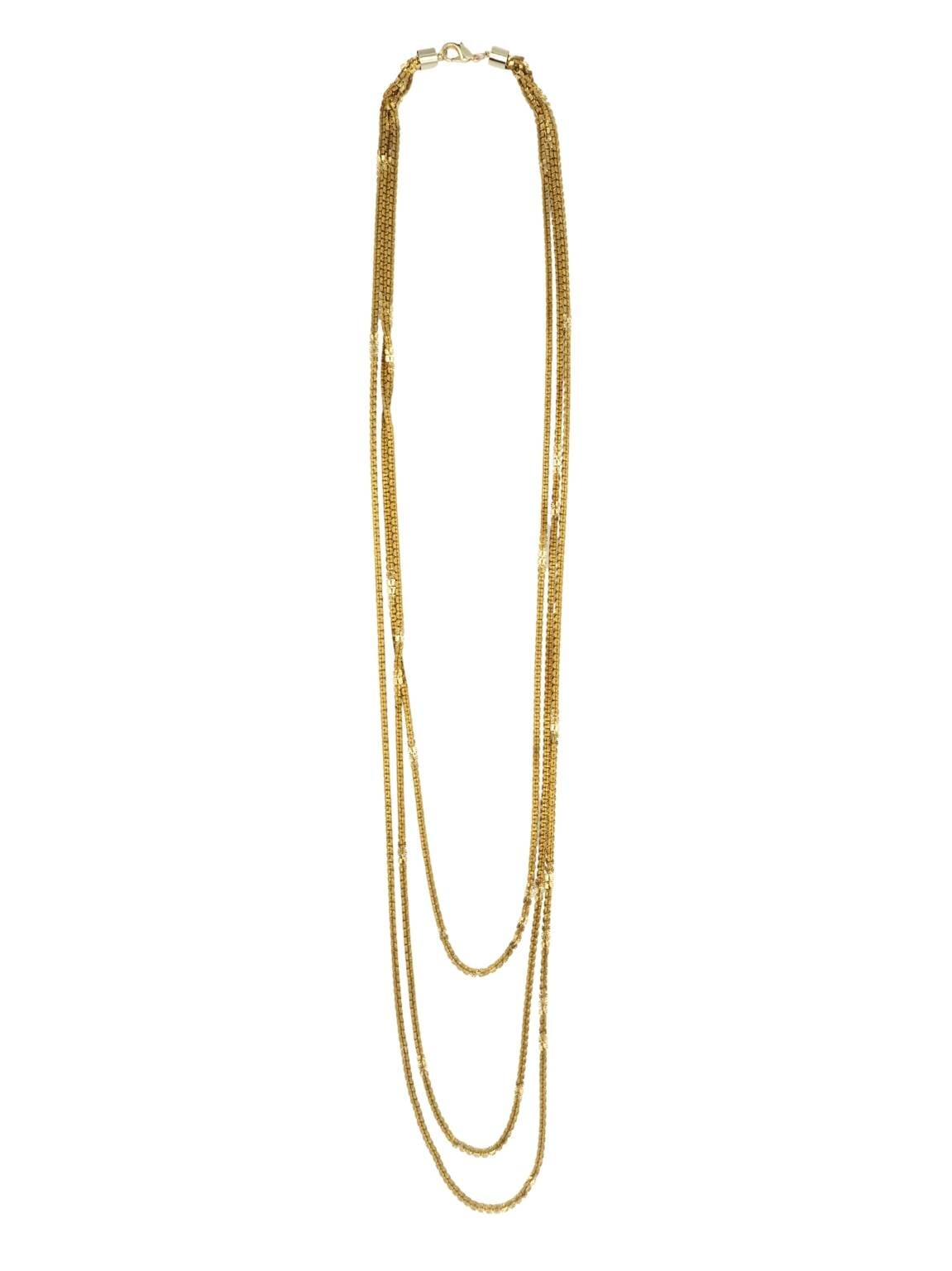 BIG BOMBETA NECKLACE Sita Nevado Gold 