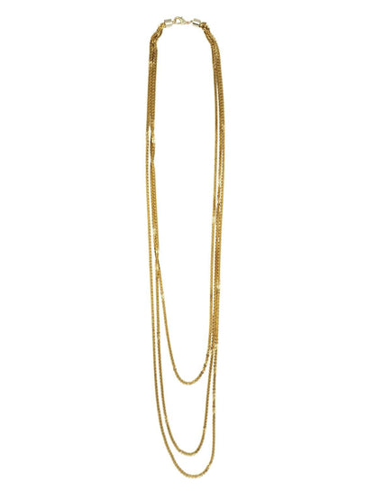 BIG BOMBETA NECKLACE Sita Nevado Gold 