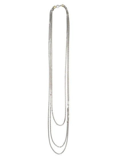 BIG BOMBETA NECKLACE Sita Nevado Silver 