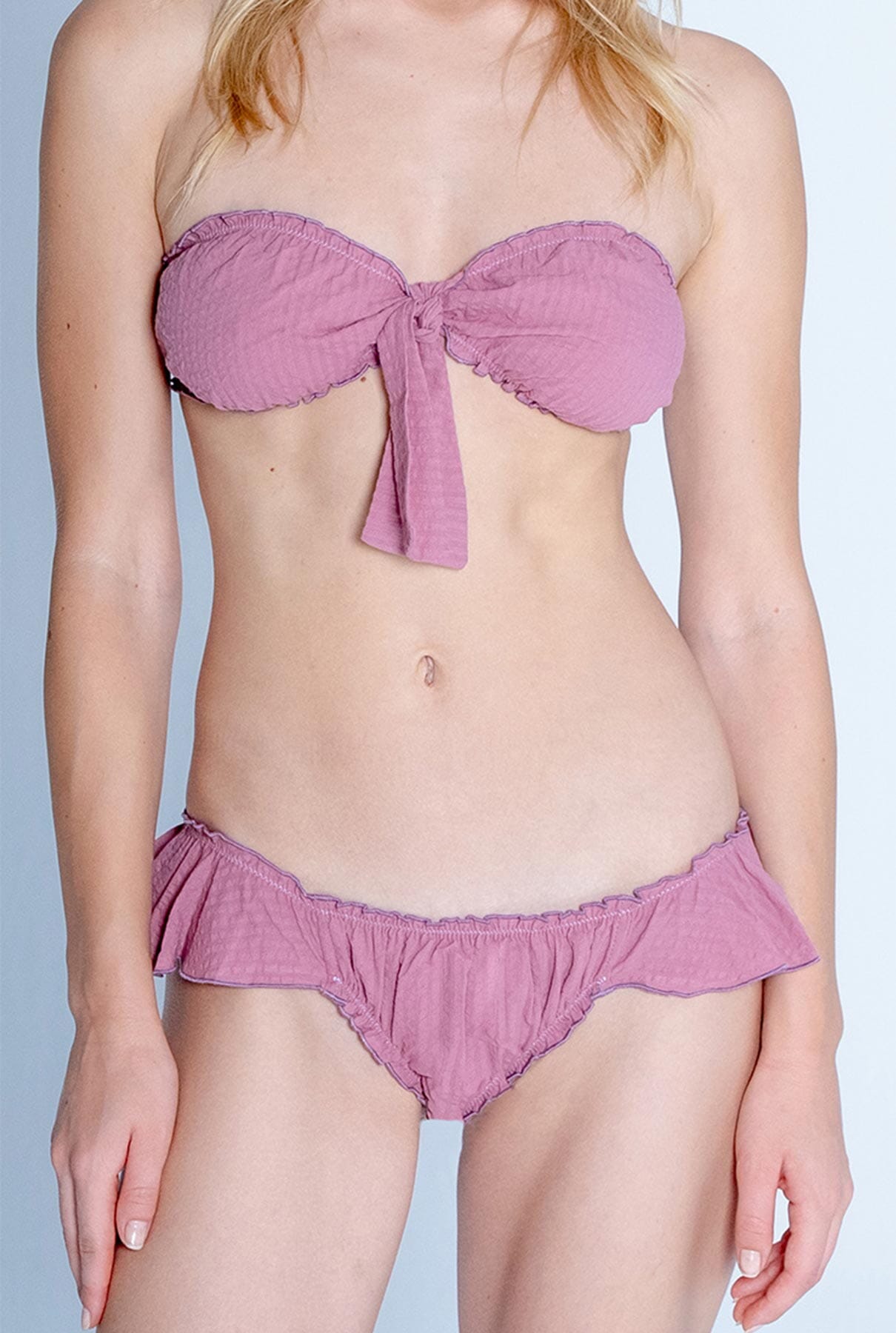 Bikini bandeau Mora Swimwear Como un pez en el agua 