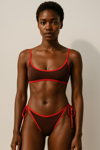 Bikini Merce Brown · Wapa Swimwear