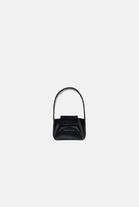Black microbowl bag Mini bags Habey Club 