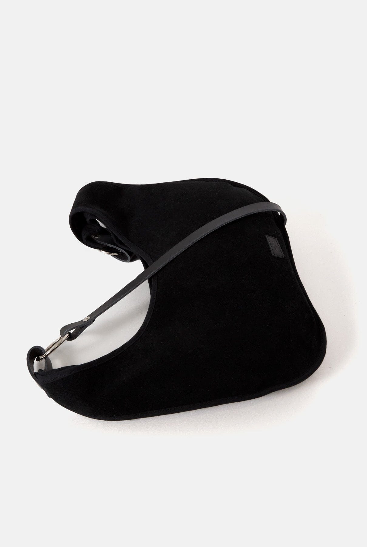 Black Suede Gondola Shoulder bags Dalas 