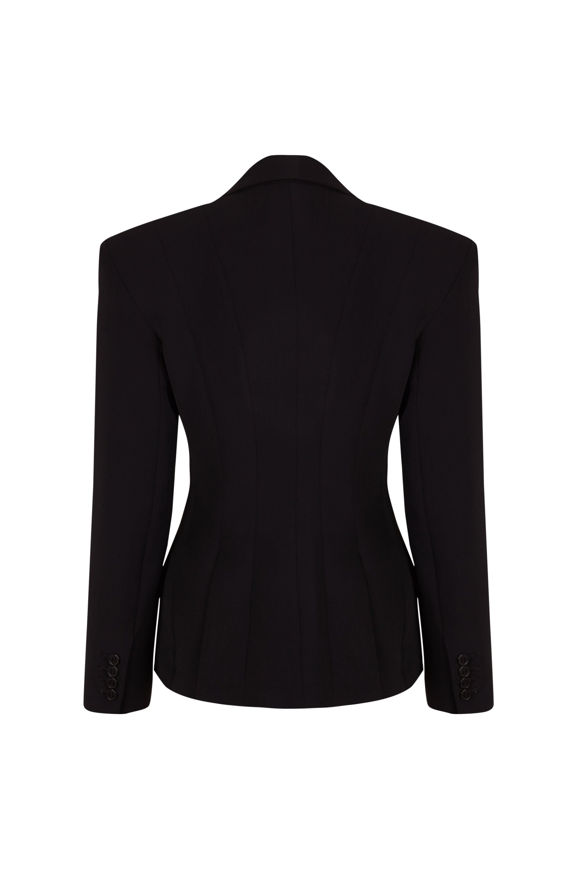 Black Tailored Jacket Jackets PALOMO SPAIN 