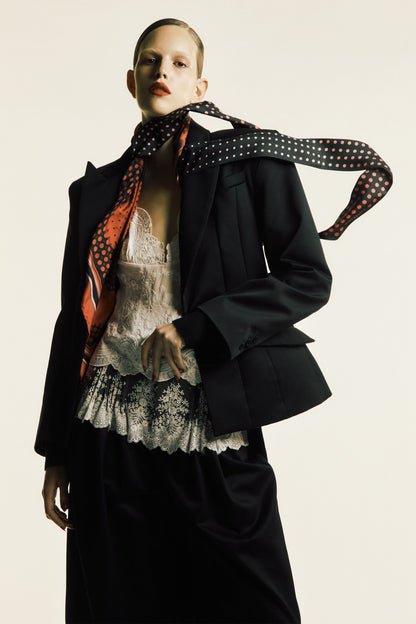 Black Tailored Jacket Jackets PALOMO SPAIN 