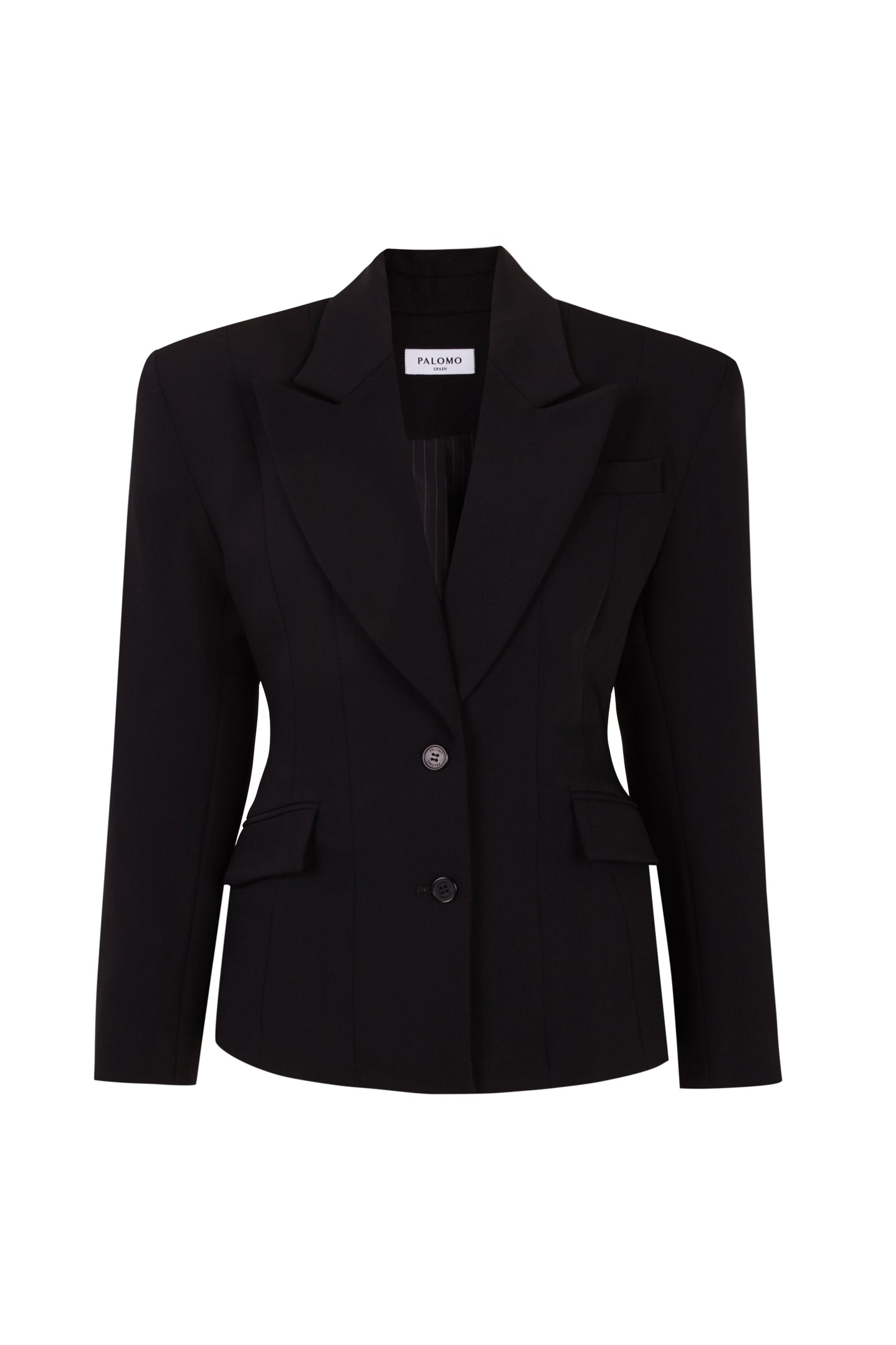 Black Tailored Jacket Jackets PALOMO SPAIN 