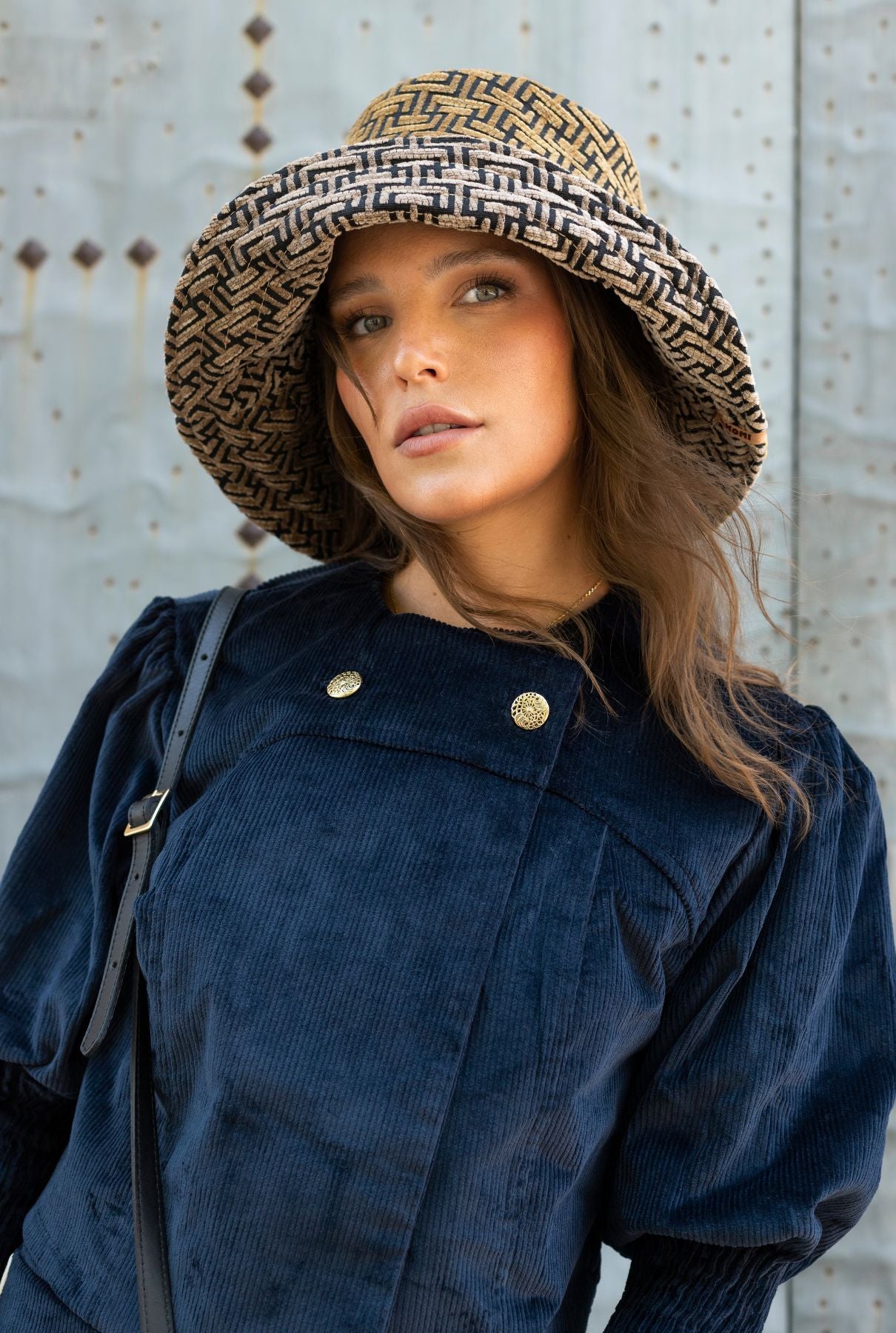 Black‑White Tetrix Hat Hats Zahati 