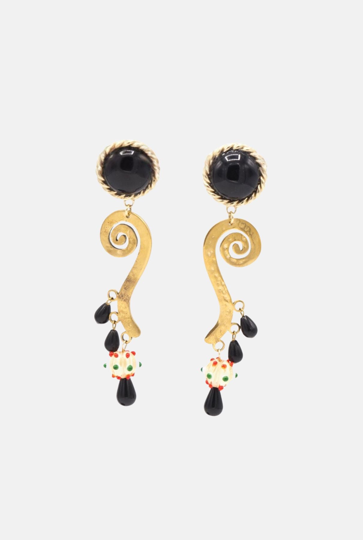 BLACK WIDOW EARRINGS Earrings Sita Nevado 