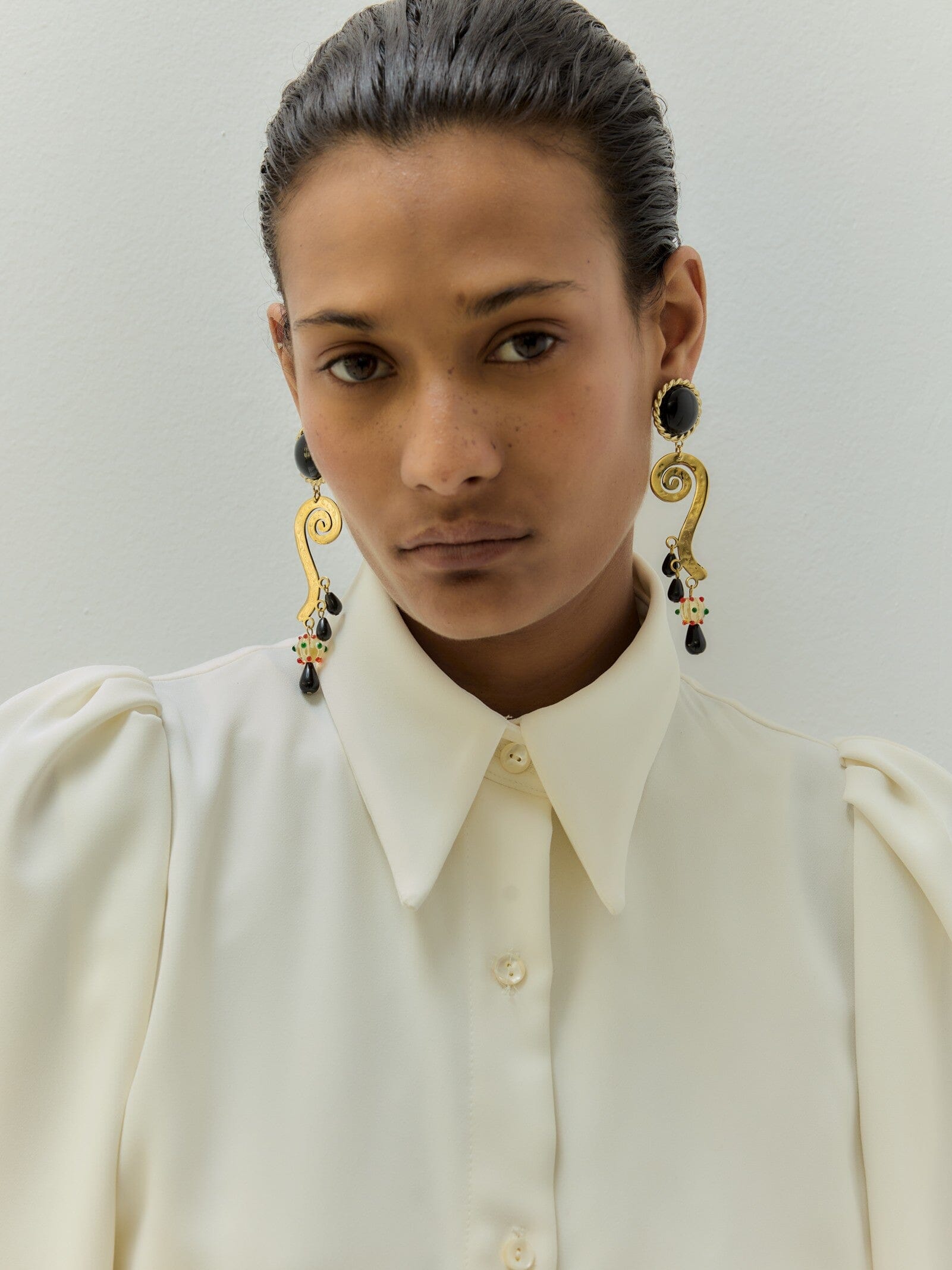 BLACK WIDOW EARRINGS Earrings Sita Nevado 