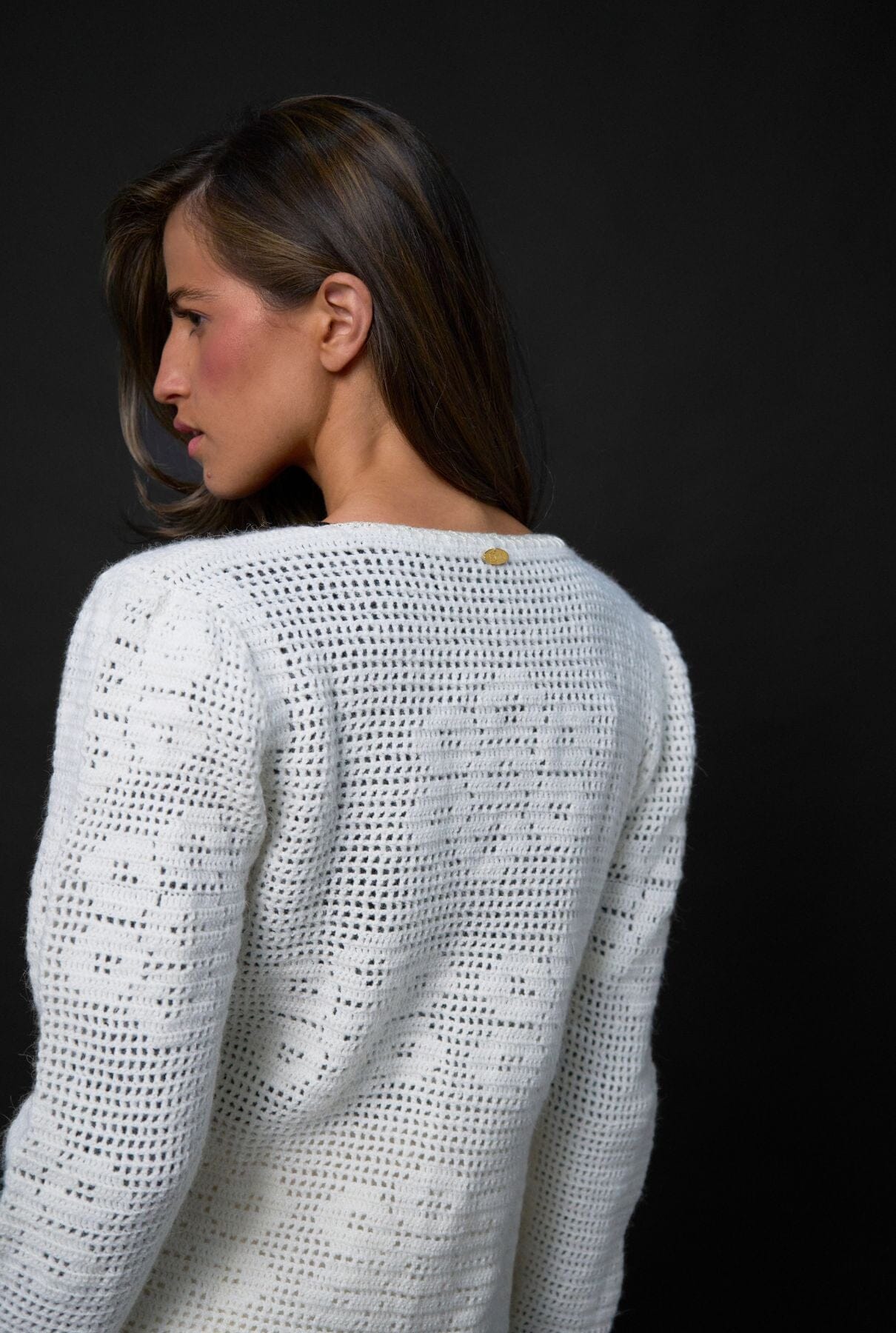 Blanco Sweaters Eiina Brand 