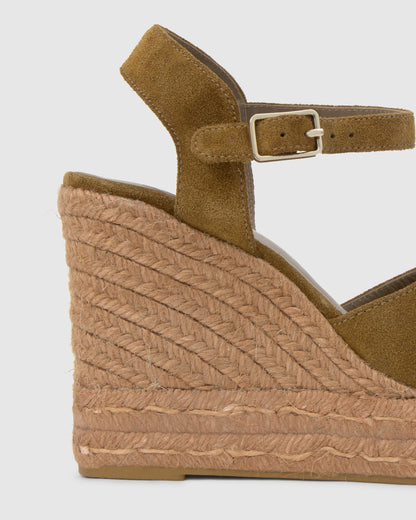 BLAUDELL C/8ED/186 Wedges Castañer 