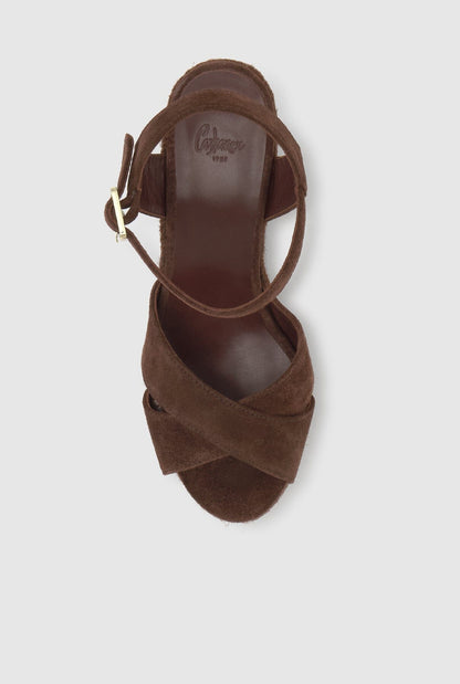BLAUDELL C/8ED/186 Wedges Castañer 