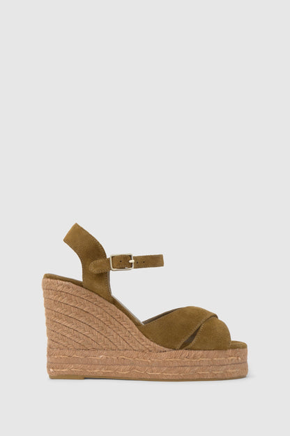 BLAUDELL C/8ED/186 Wedges Castañer 