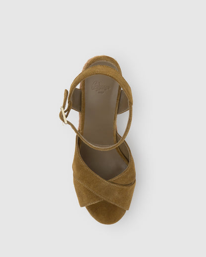 BLAUDELL C/8ED/186 Wedges Castañer 