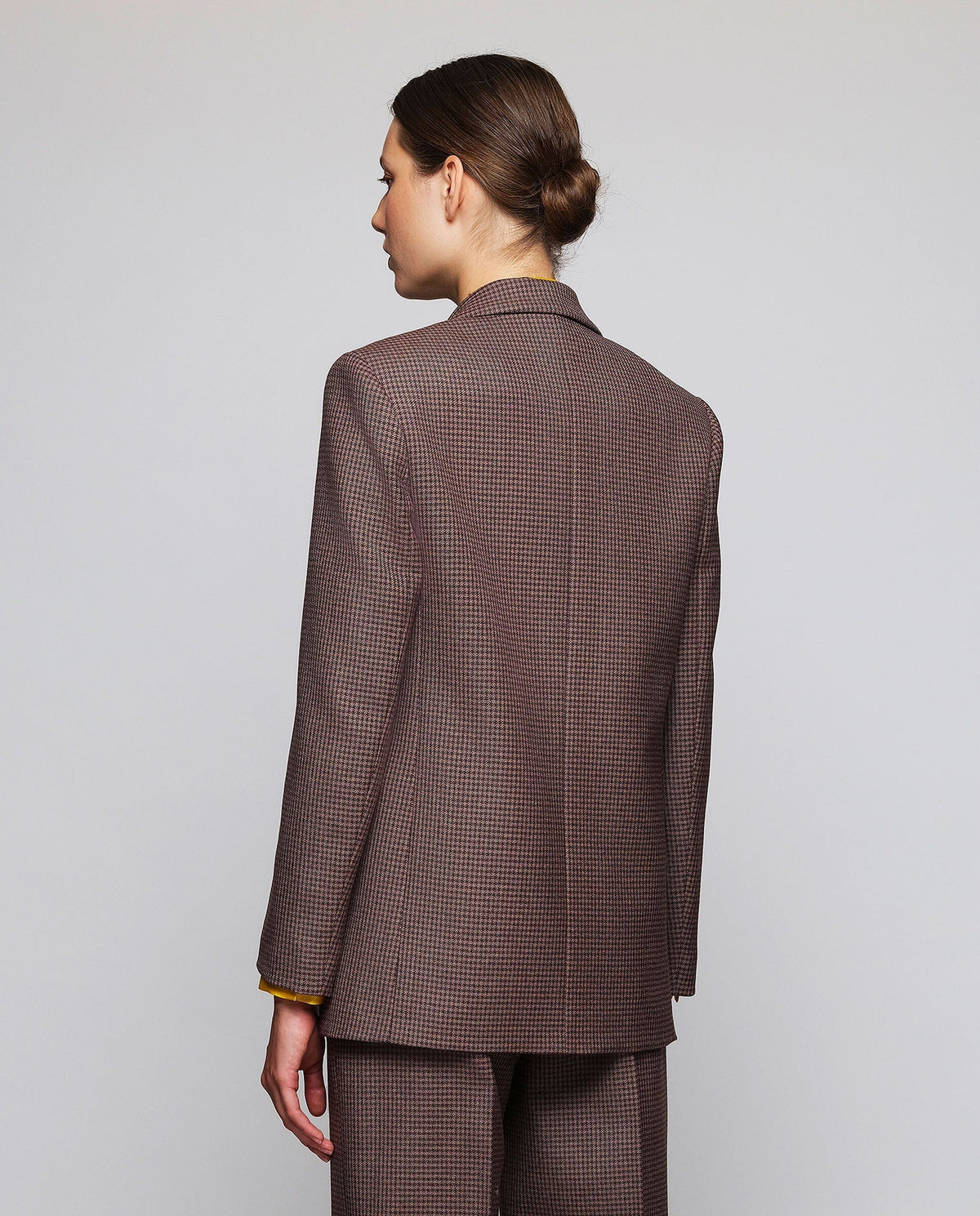 Blazer cuadros de lana Jackets Mirto 